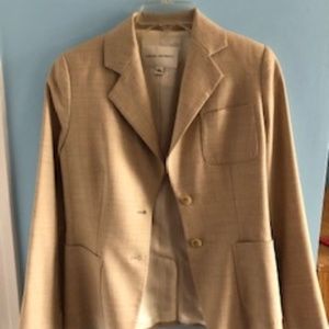 Tan summer professional jacket